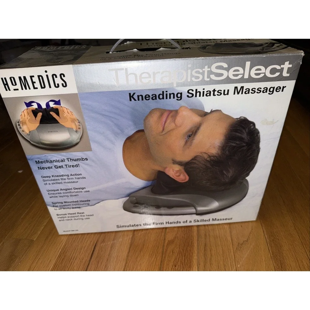 Homedics Therapist Select Kneading‎ Shiatsu Massager SM-100 TESTED